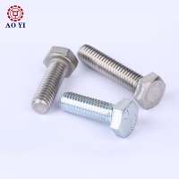 hex bolt with nut and washer